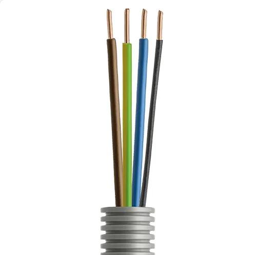 Flexbuis 16 mm, 5/8", 3x2.5+1x1.5mm,100M