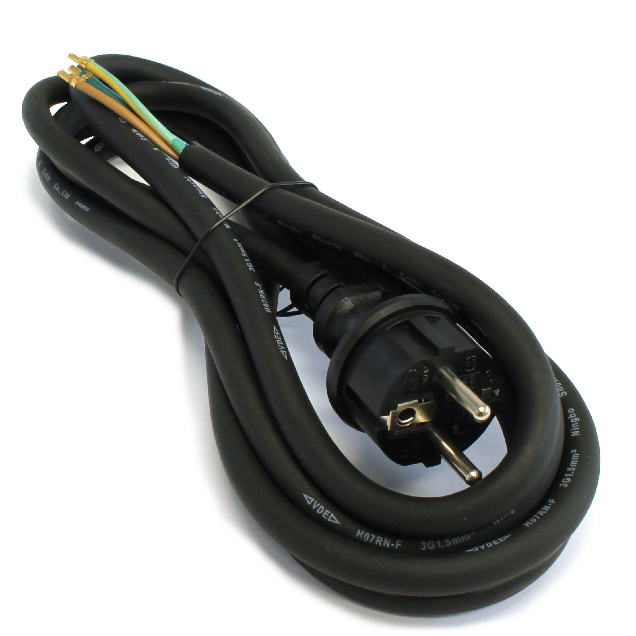 Aansluitsnoer rubber, 3x1.5mm2, 3M
