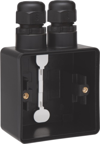 Niko Hydro opbouwdoos 1-V, 2x wartel