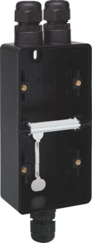 Niko Hydro opbouwdoos 2-V ver, 3x wartel