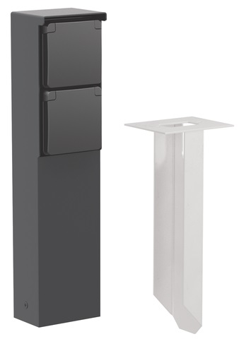 Niko Hydro tuinpaal grondpin, 2-V