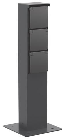 Niko Hydro tuinpaal grondplaat, 3-V
