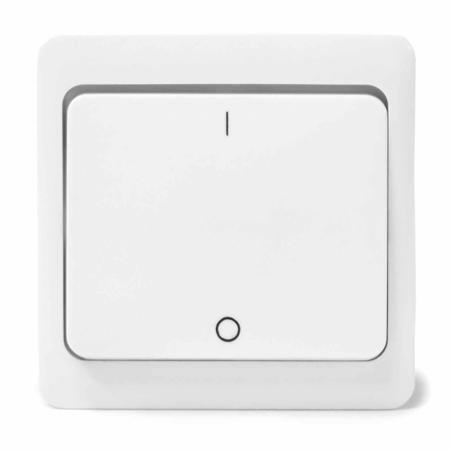 Klemwip inbouw 2/3p schakelaar, wit