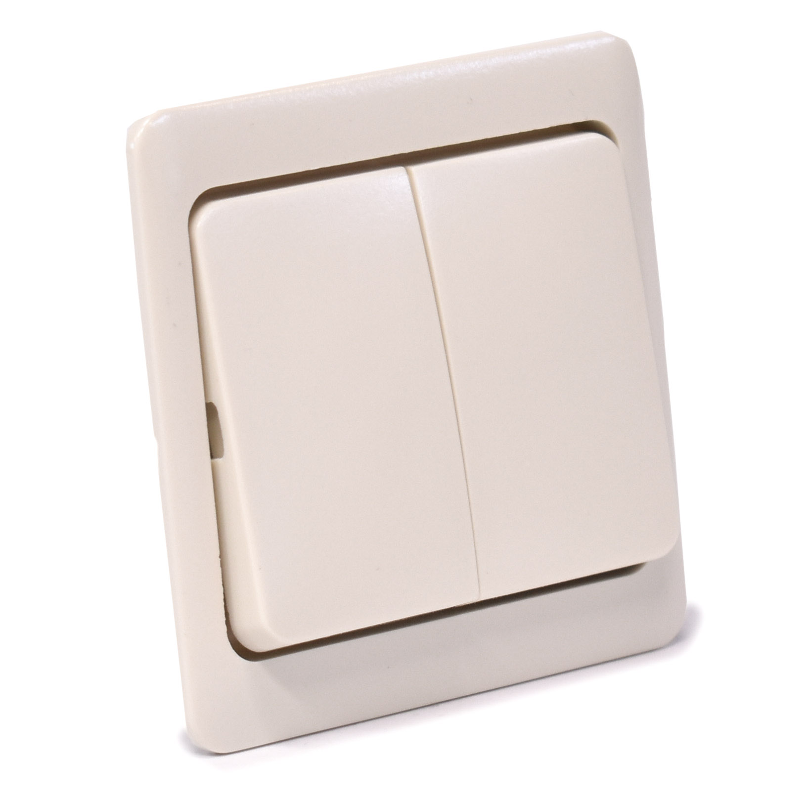 Klemwip inbouw serie, crème