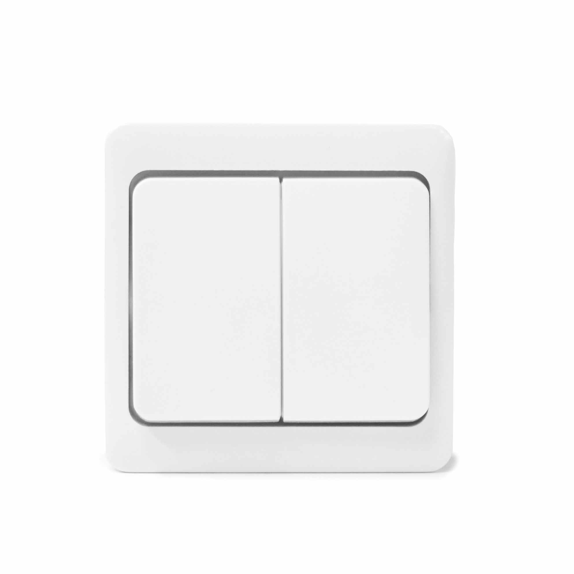 Klemwip inbouw serie, wit