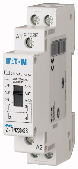 Installatierelais 230VAC 2M