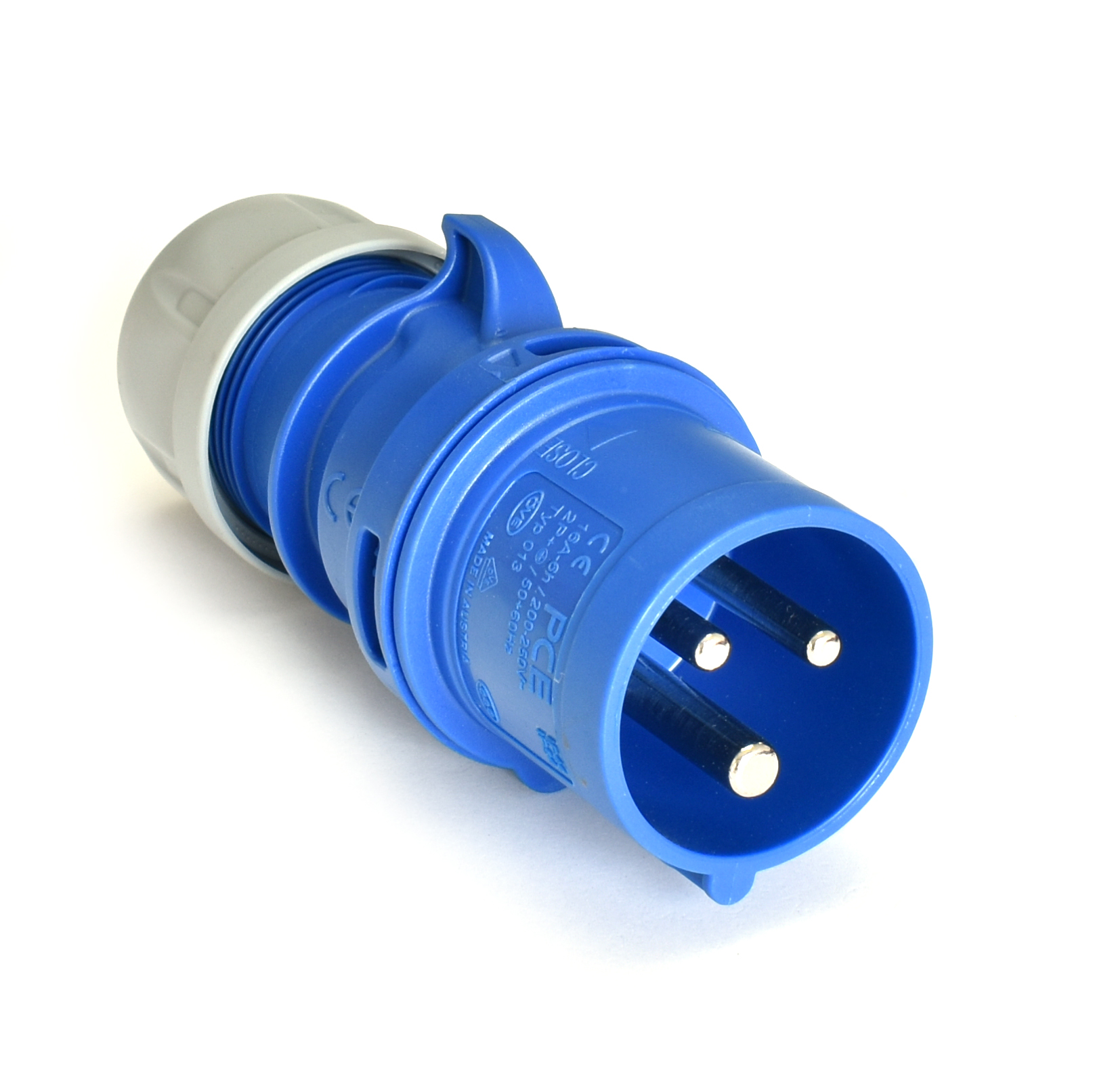 Stekker TWIST 16A, 3p, 6h, blauw