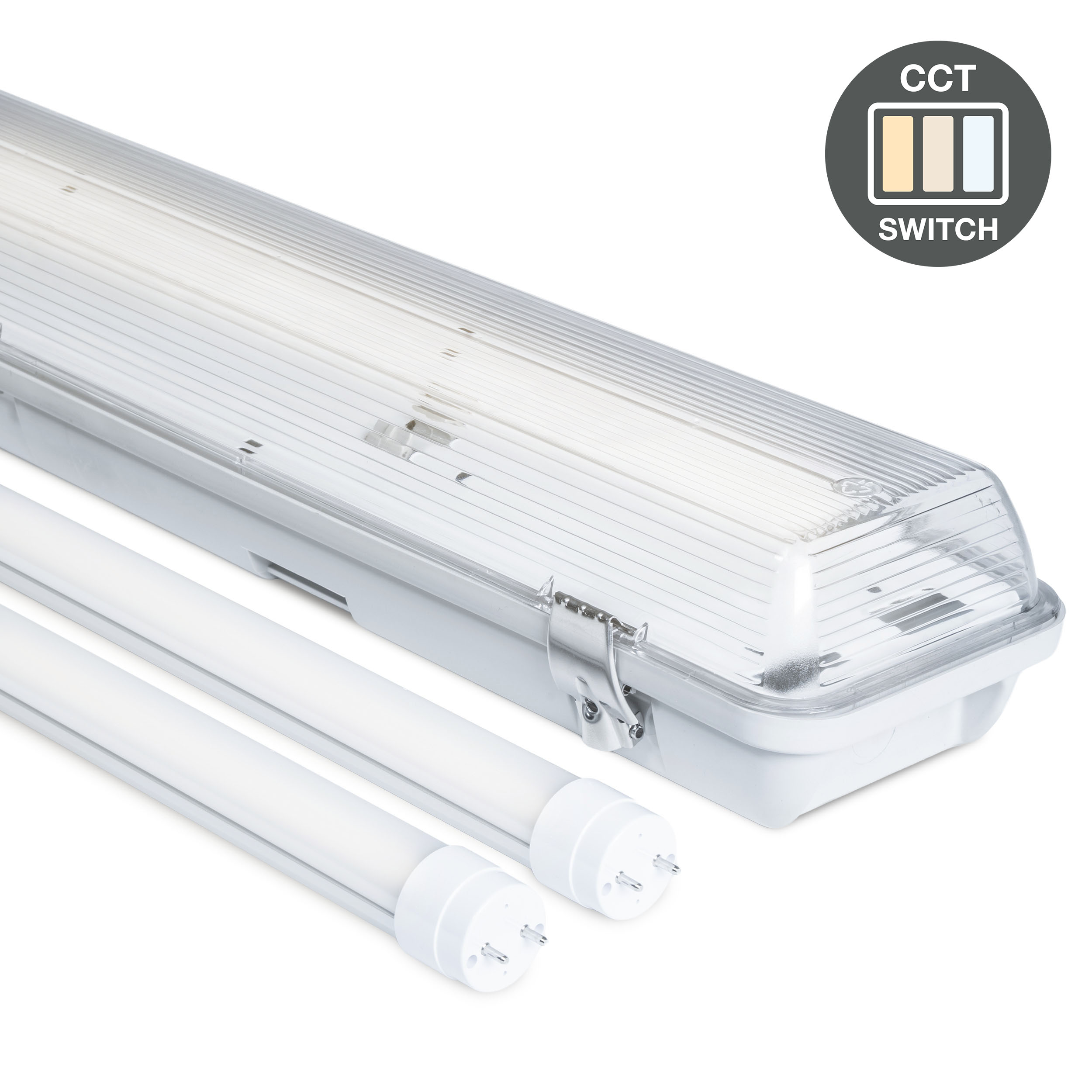 TL armatuur 2 x 1500 mm incl. Tritone