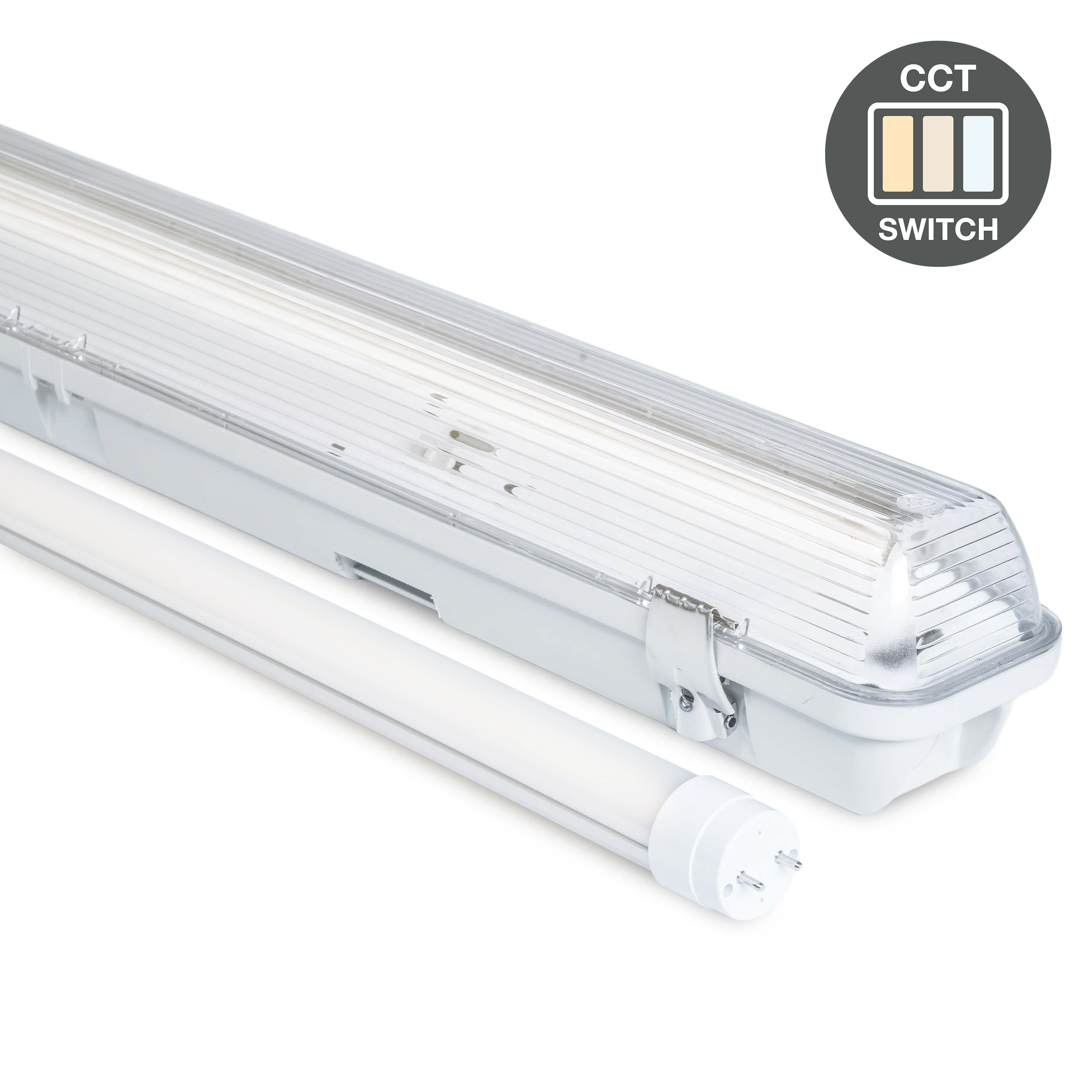 TL armatuur 1 x 1200 mm incl. Tritone