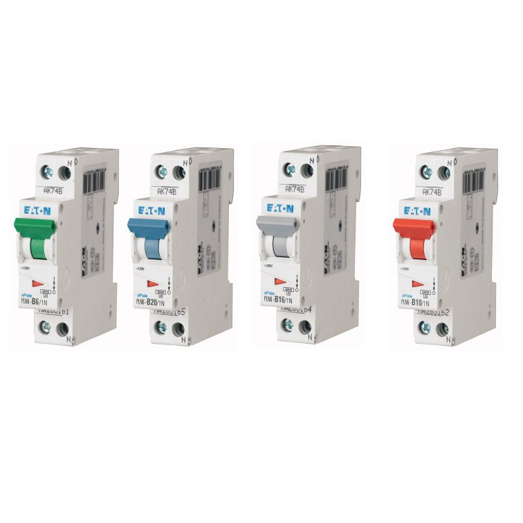 Installatieautomaat, 1P+N, C 2A