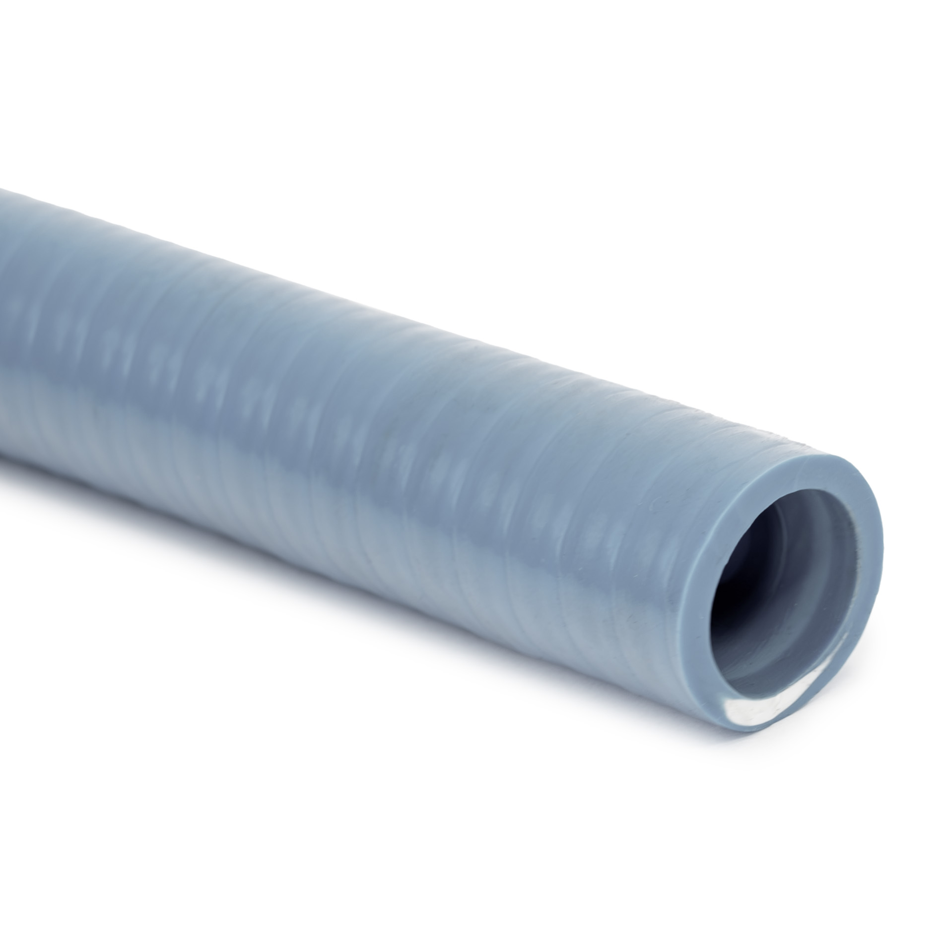Zwembadslang PVC 20 x 2,5 mm, grijs, 25