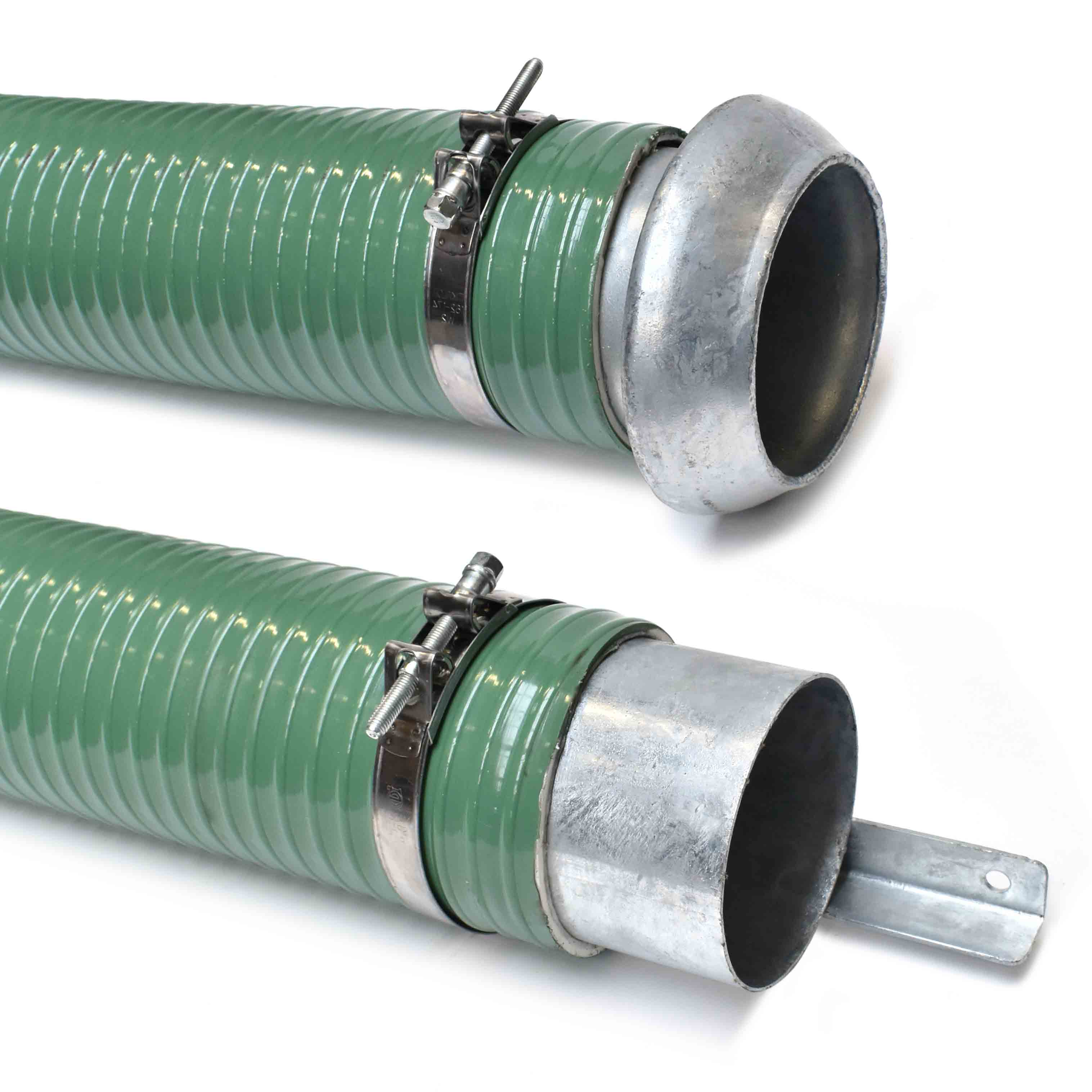 6" PVC Mestslangset | V/Putstuk | 5 m