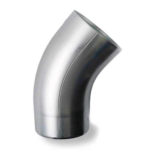 Zinken HWA bocht 40 gr. 80 mm