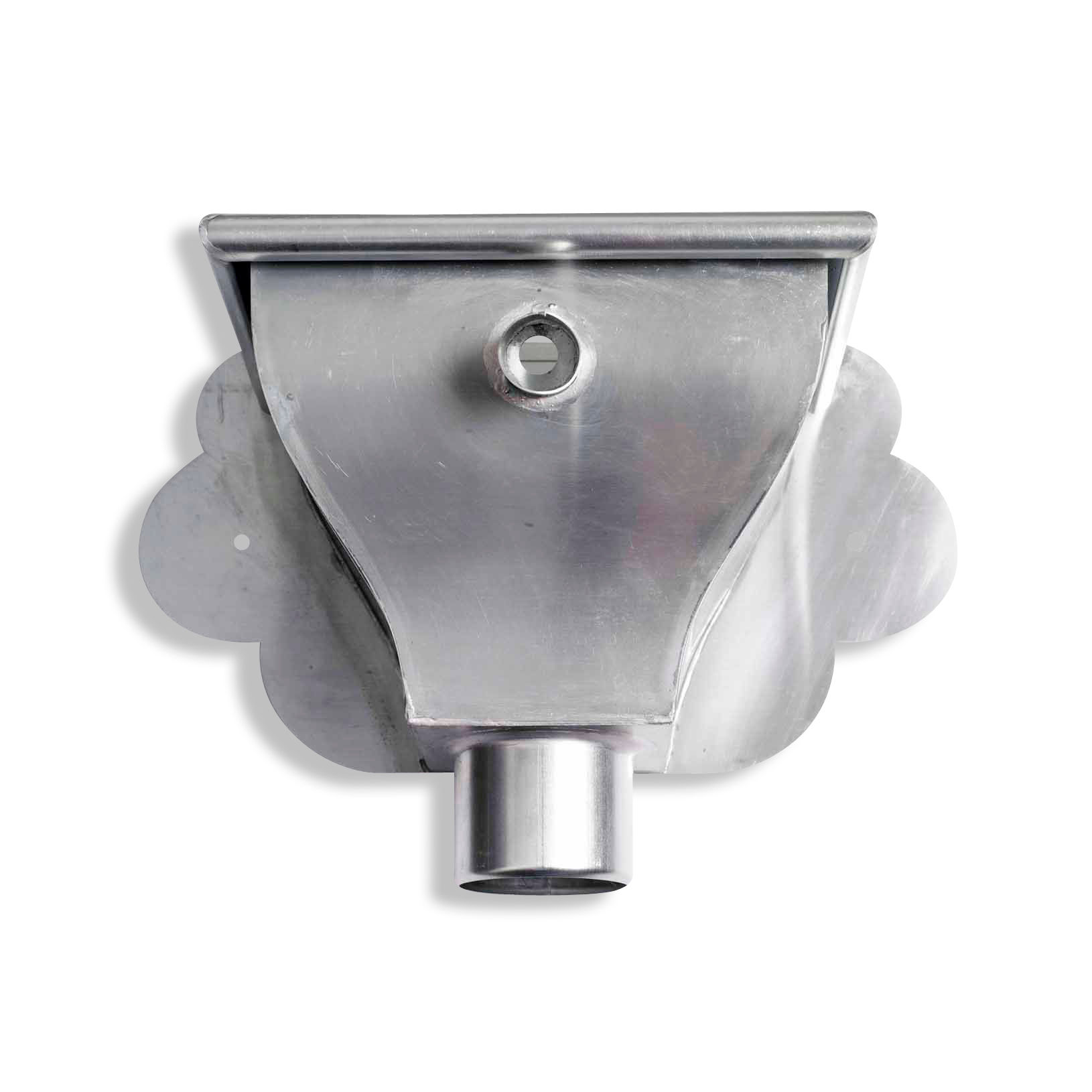 Zinken vergaarbak Oud Hollands 80 mm