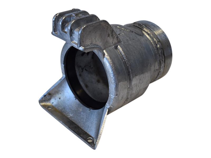 M-deel aluminium 50 mm x 2 bu-dr.