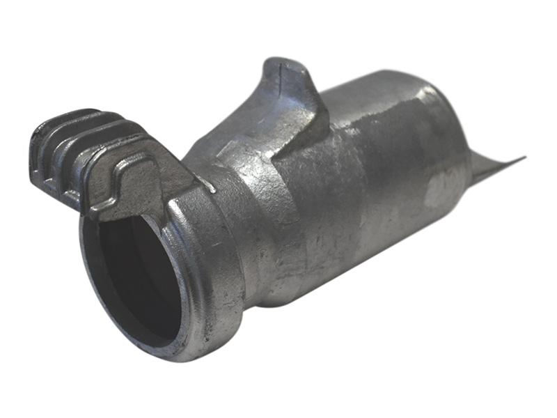 Verloop V-deel 76 mm x M-deel 50 mm