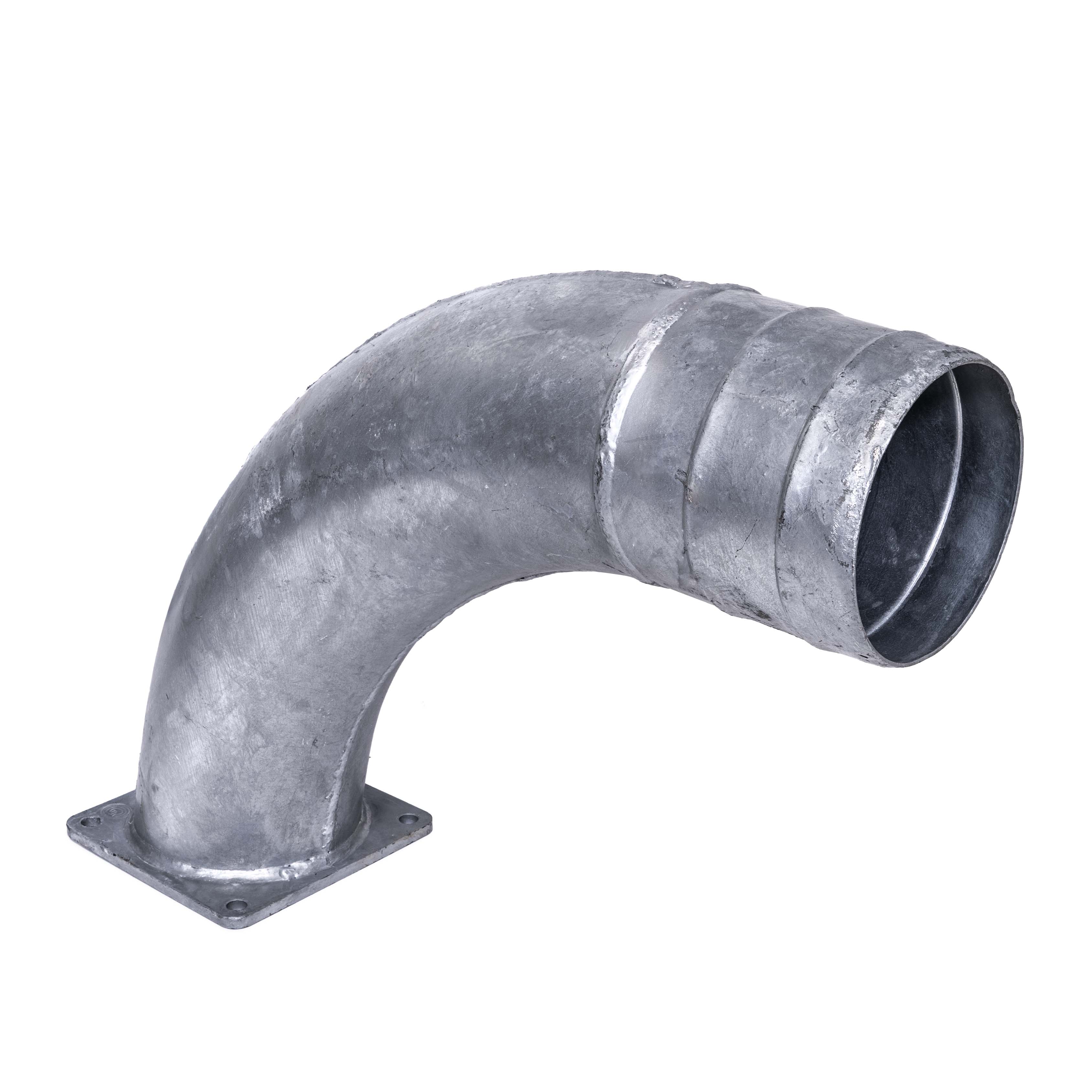 4" Bocht 90° Flens / Tule