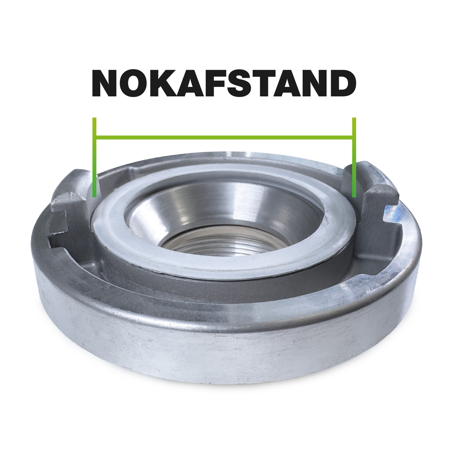 Storz straalpijp 66 mm kogelafsluiter