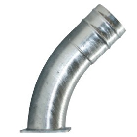 Bocht 4, 45GR flens x tule