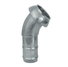 Bocht 4, 45GR V-deel x tule
