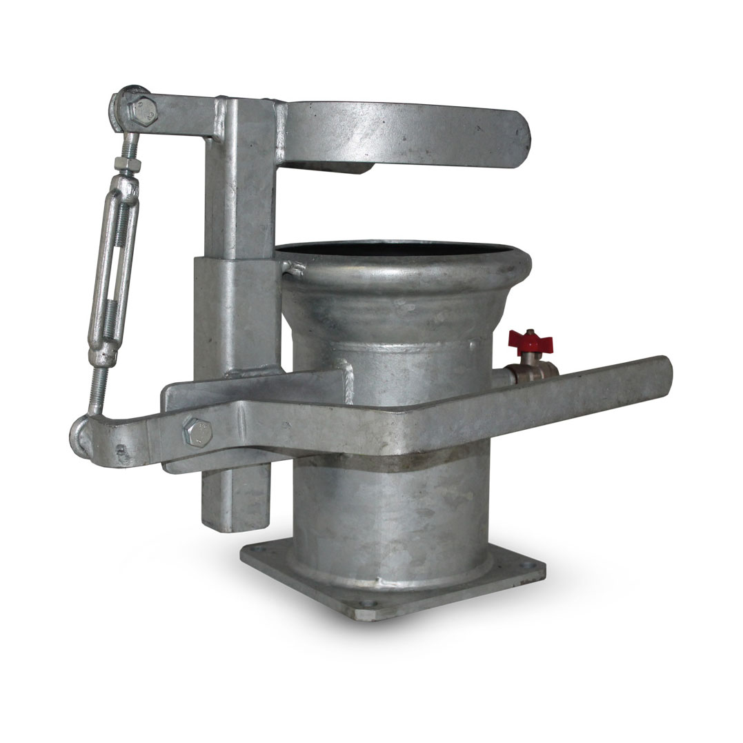 6" Snelsluiting Lang M-deel 159 mm