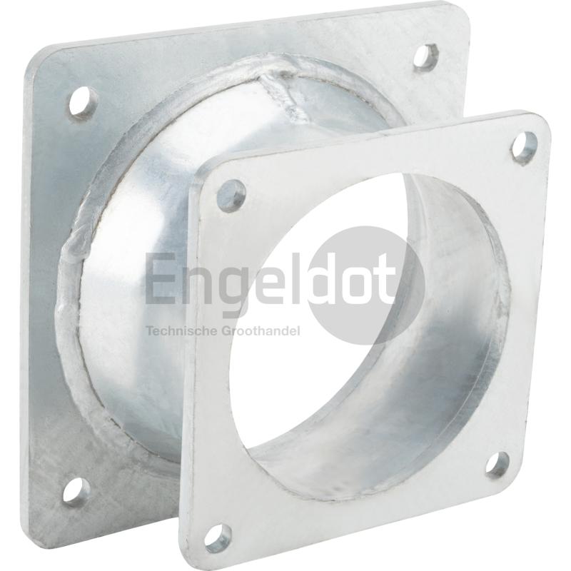 Verloop flens 5" x 6"