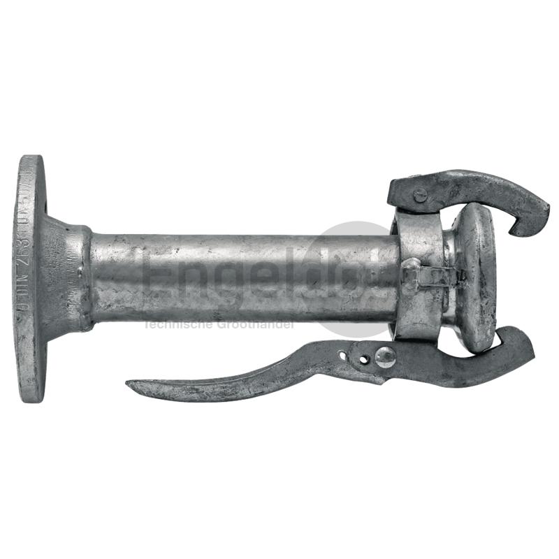 M-deel 2 1/2" met rondflens