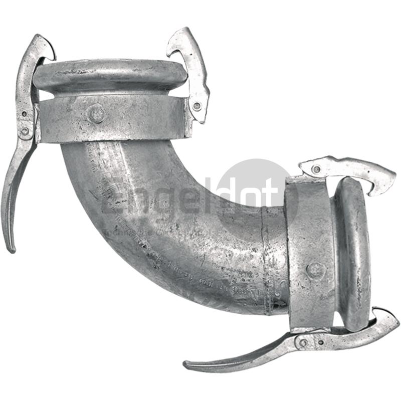 Bocht 90° M-deel 2"