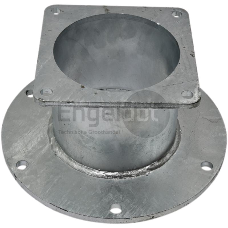 Adapterflens 4" x 4" (220 mm)