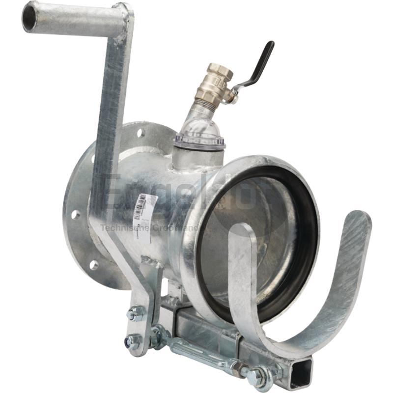 Snelkoppeling 6" met ronde flens