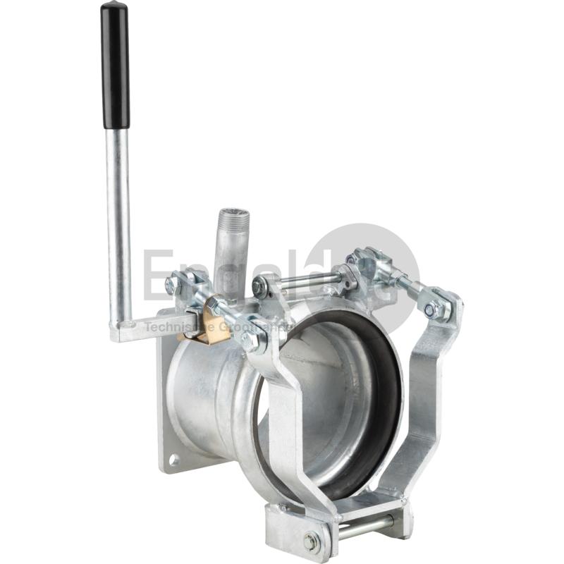 Snelkoppeling 6" met M-deel, kort