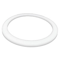 TW draadafdichtingsring 50 mm teflon wit