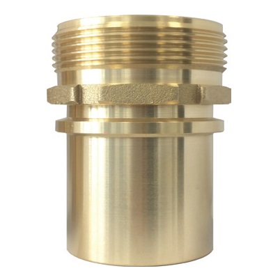TW slangpilaar 25 mm x 1" bu-dr. messing