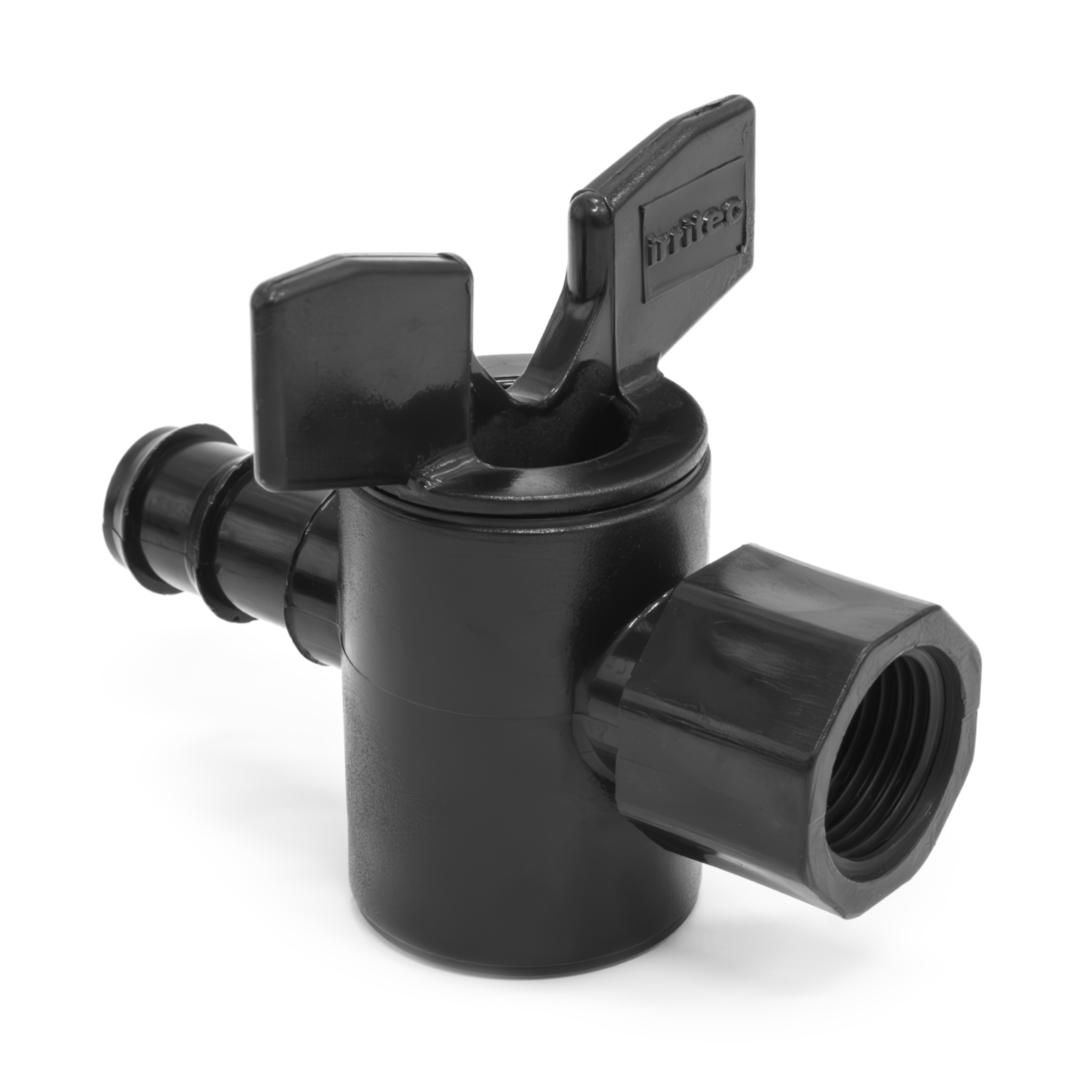 Afsluiter PP, RFP, 16 mm x 1/2", tule x