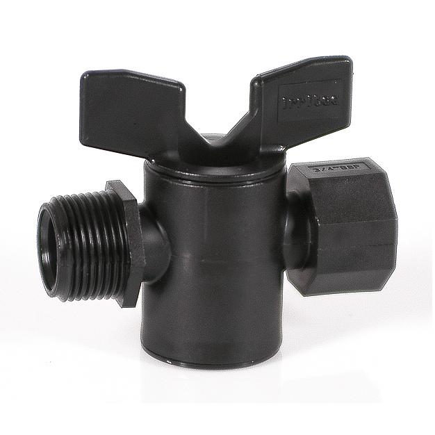 Afsluiter PP, RFM, ½" x ½", bi x bu