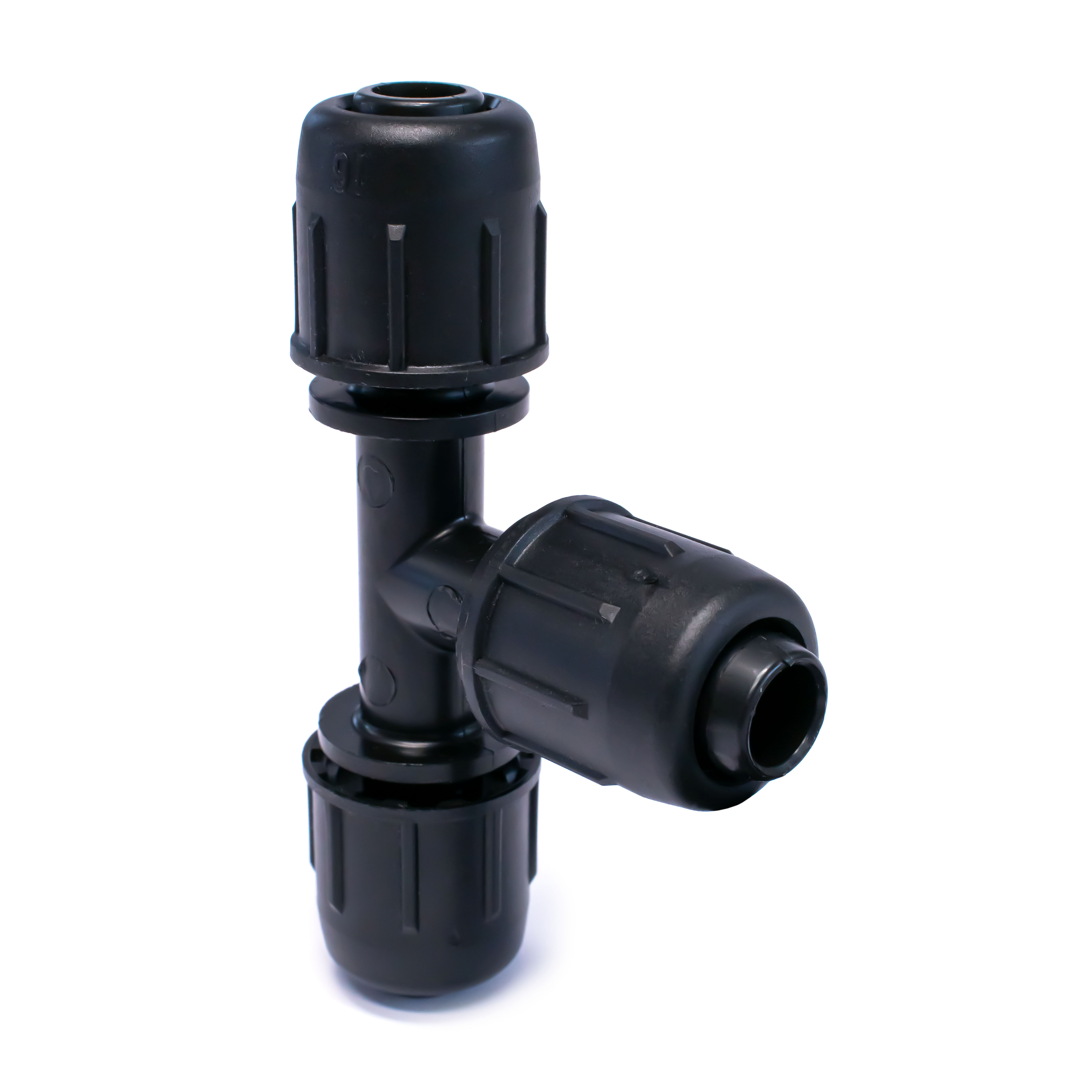 PP T-stuk koppeling 16 x 16 x 16 mm