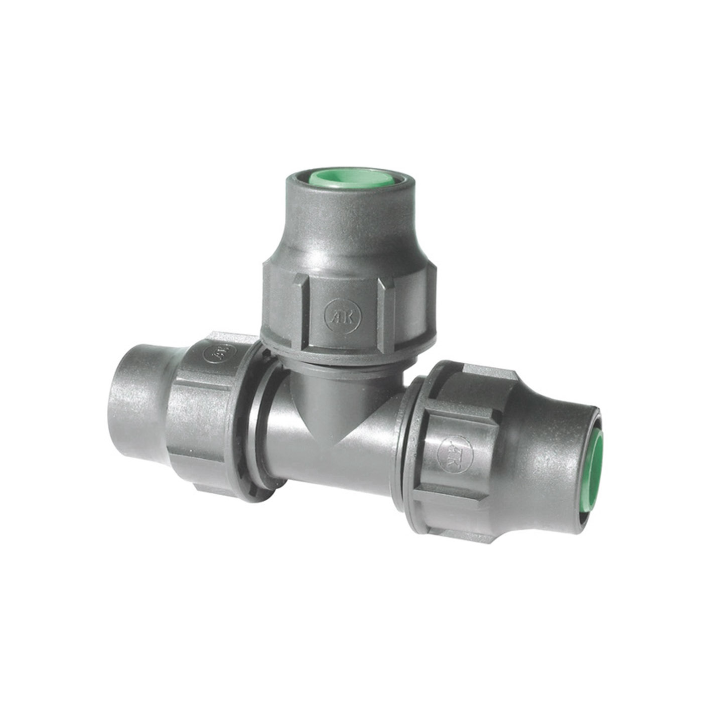 PP drip T-stuk 16 x 16 x 16 mm