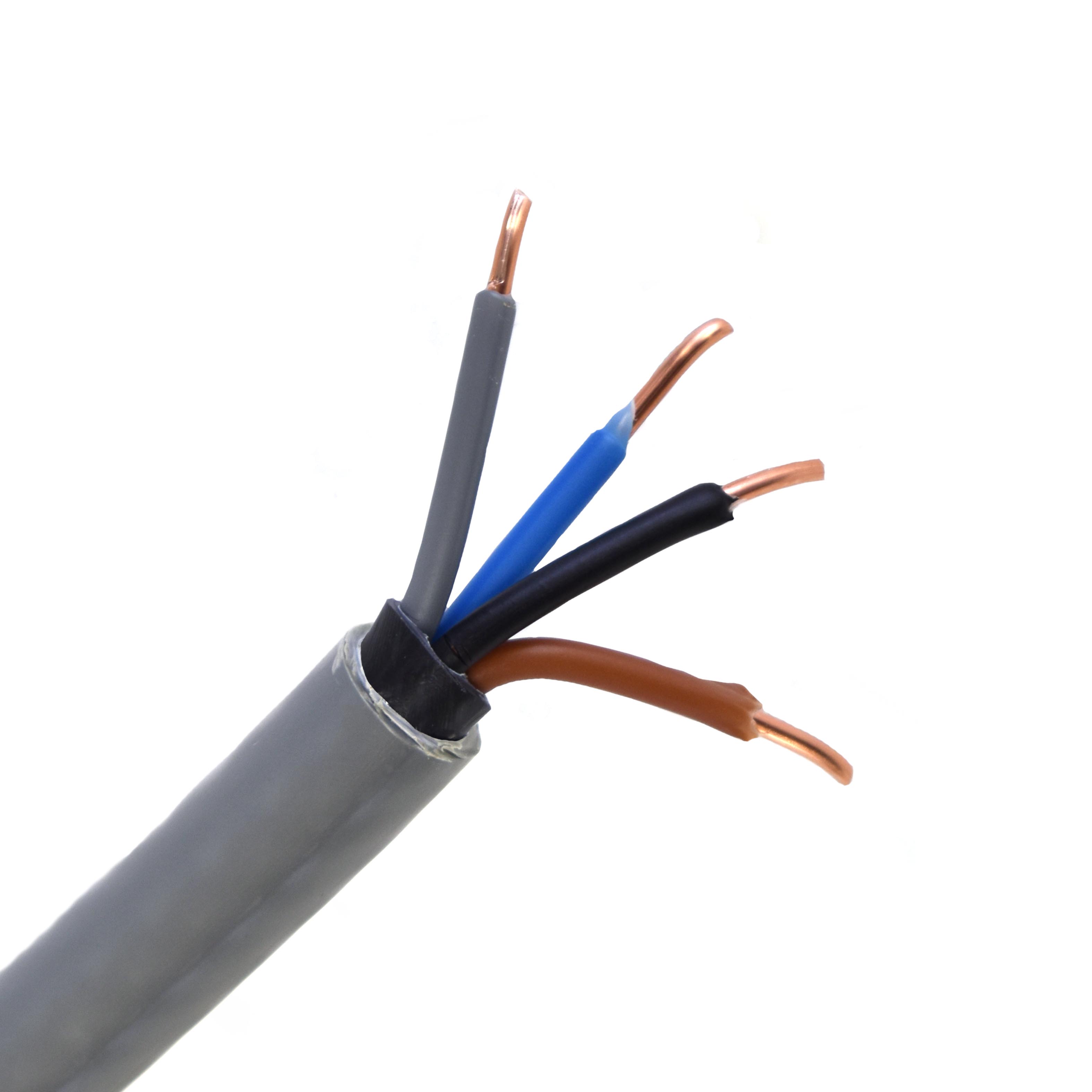 Installatiekabel PVC, 3 x 2,5 mm², 10 M