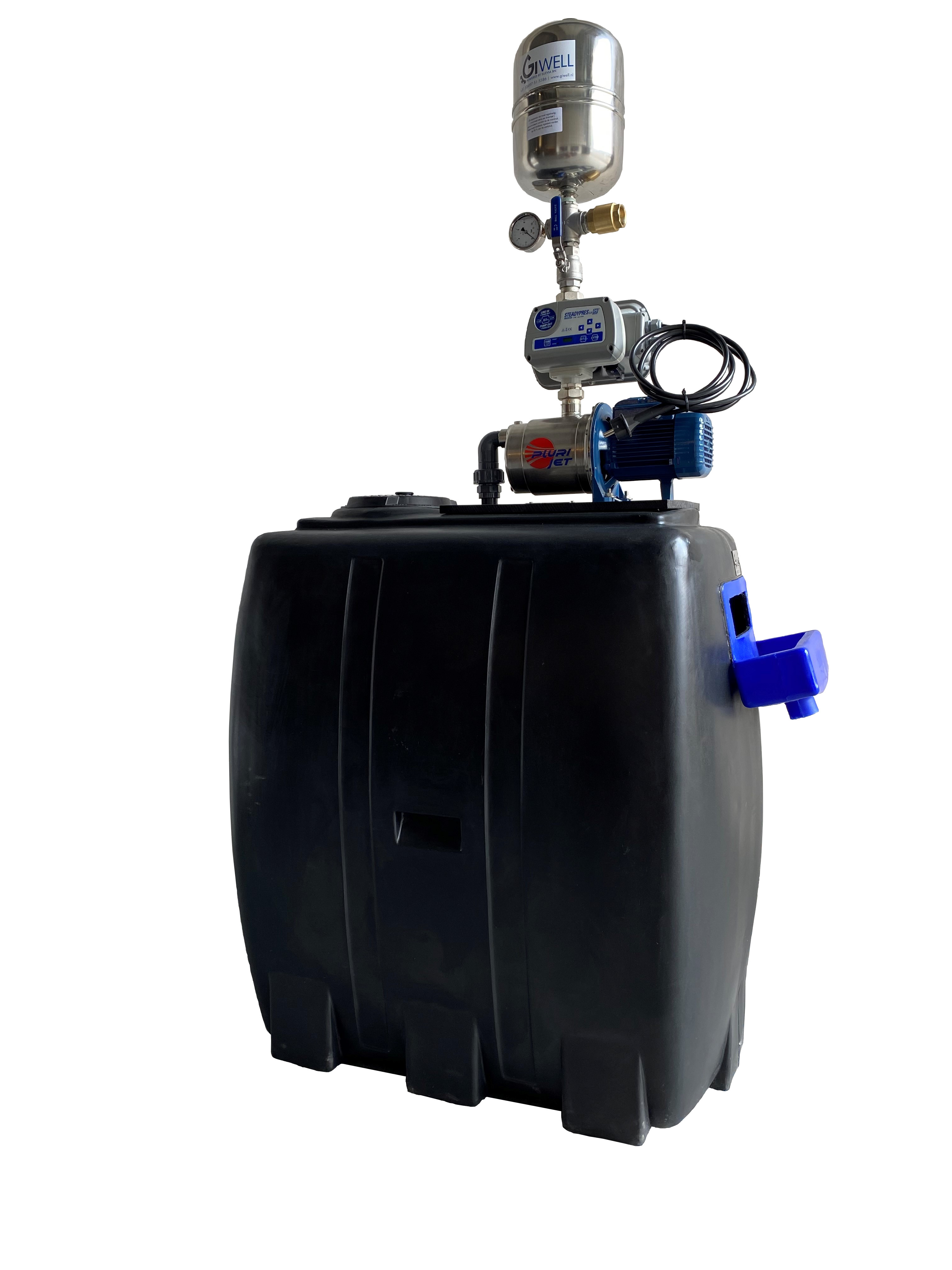 Breektank 500 liter Steadypress