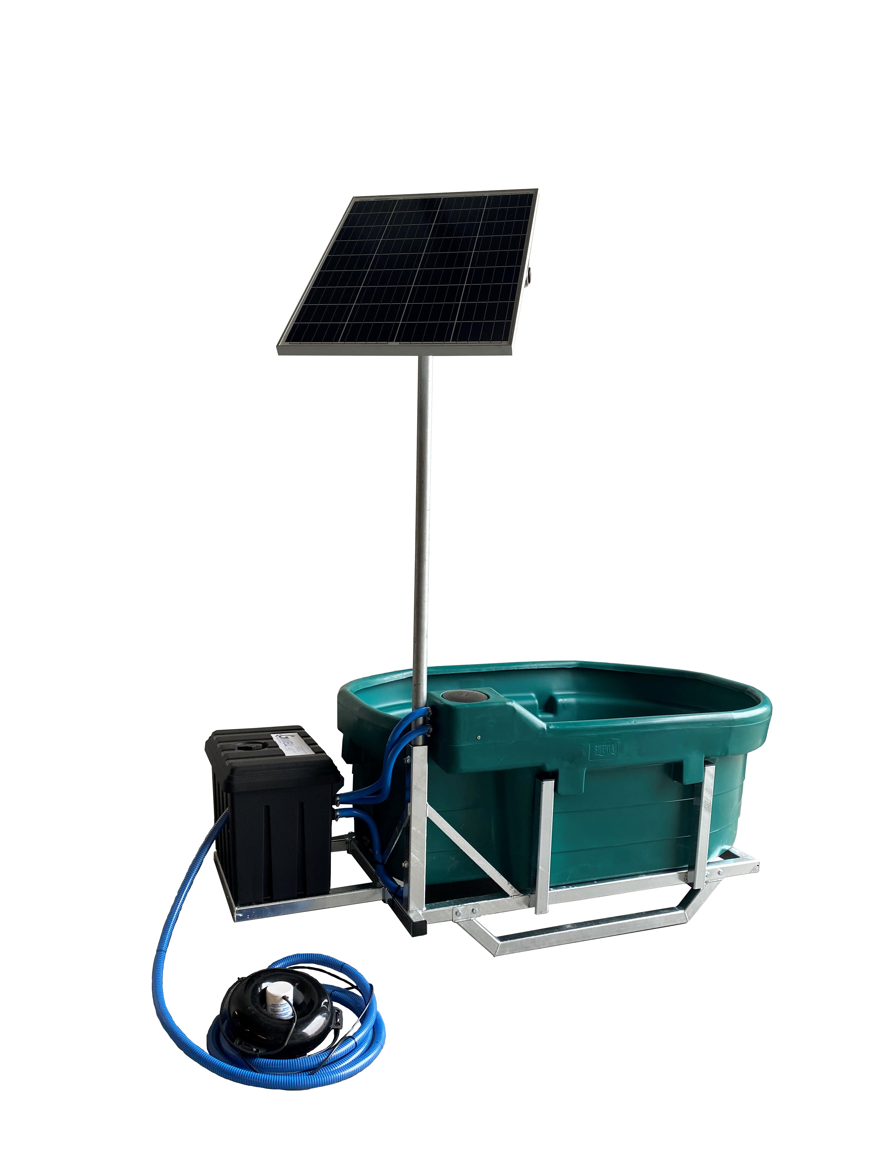 Solar Drinksysteem 1000 Liter - 60 Watt