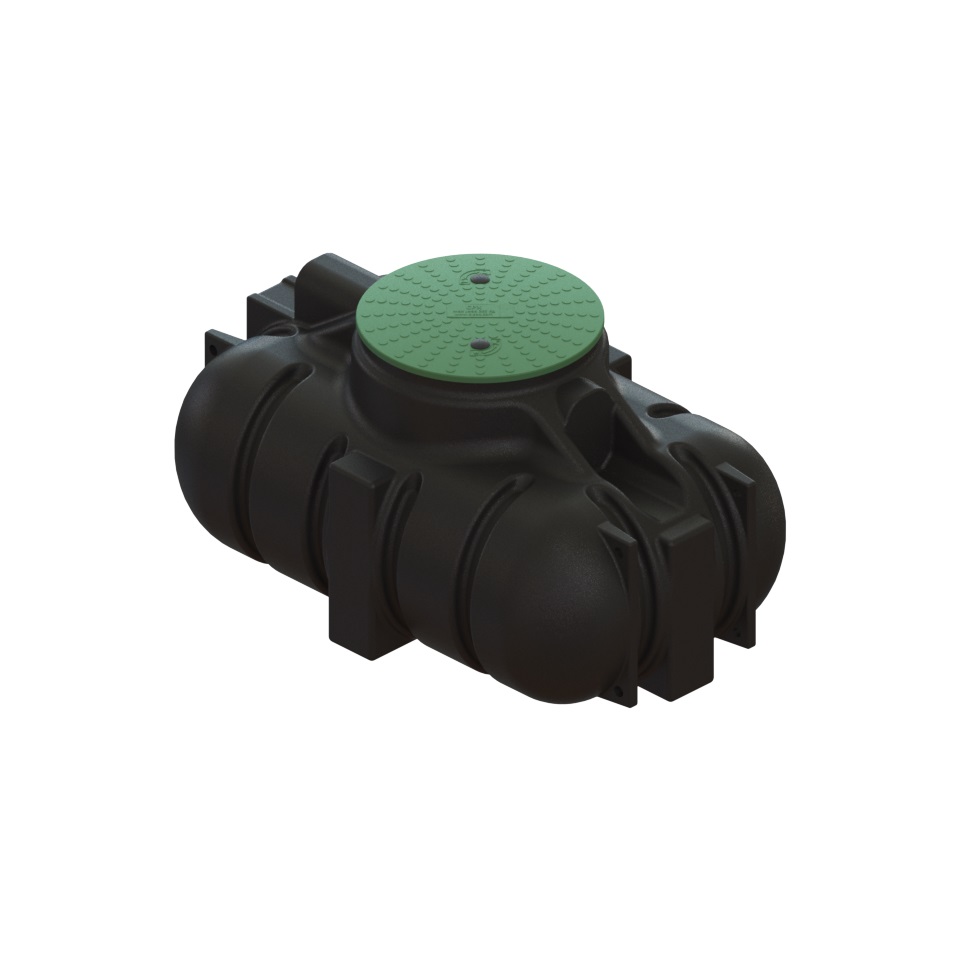 Ondergrondse regenwatertank 1350 L