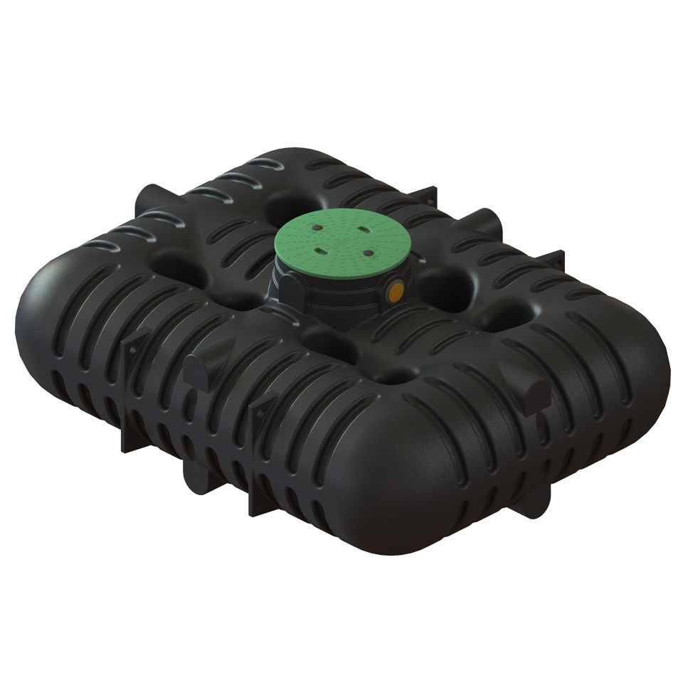 Ondergrondse regenwatertank 6000 L