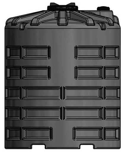 Opslagtank PE serie GV, 1.400 liter