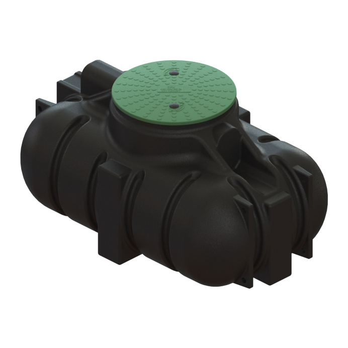 Ondergrondse regenwatertank 1350 L