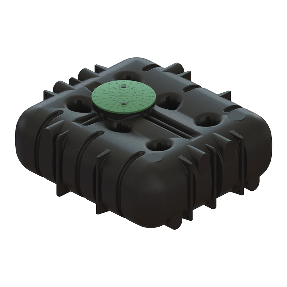 Ondergrondse regenwatertank 4000 L