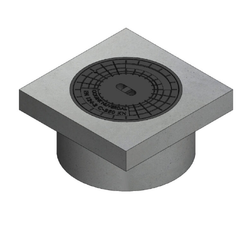 Putafdekking C-315 mm