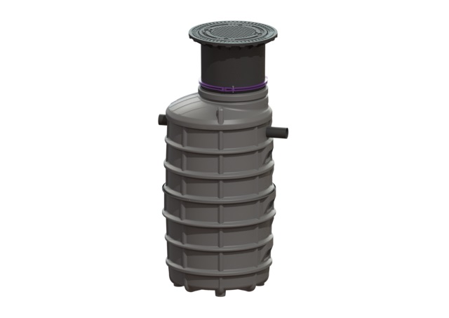 Coalescentieafscheider NG3, 1700 L, B