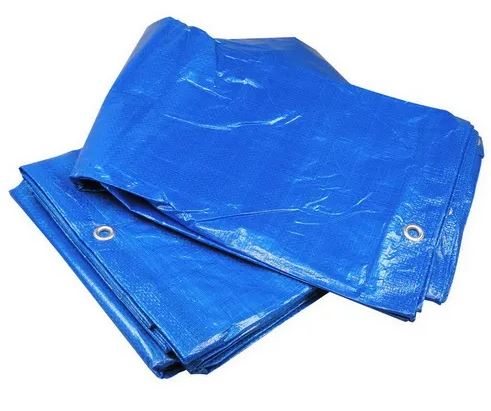 Afdekzeil PE 2 x 3 m, blauw