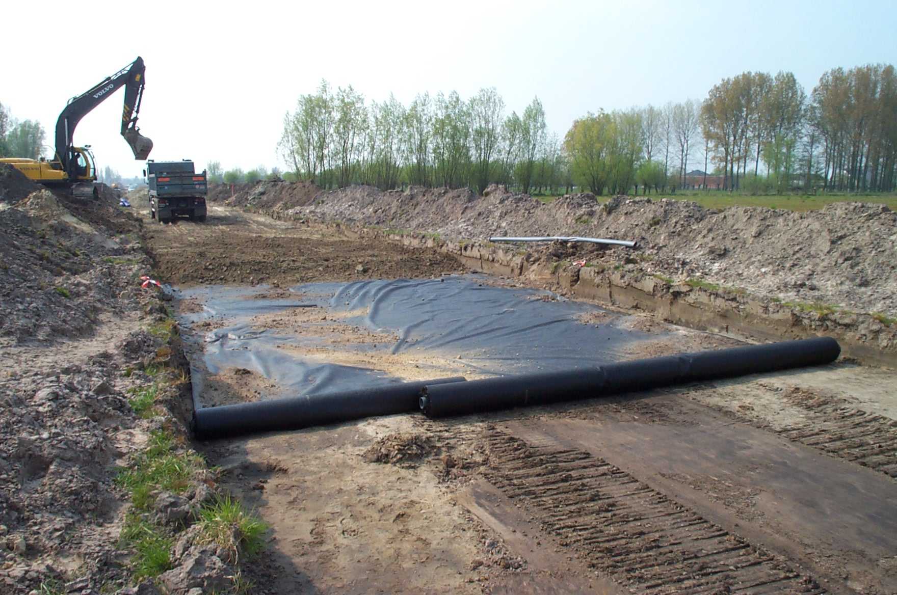 Wegenbouwdoek Tec SG25/25, 100 x 5,25M
