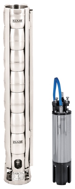 DAB 7" bronpomp SS7A 08 + motor 30kw